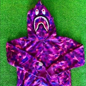 Purple Bape Hoodie